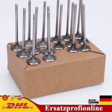 16 Ventile 8x Einlaß-/ + 8x